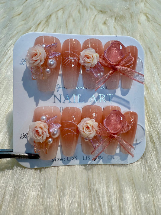 钻石款（玫瑰花裸色）